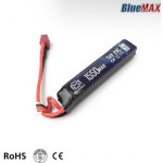 АКБ BlueMax 7.4V LiPo 1550 mAh stick 20C 17 x 18 x 92mm Т-коннектор